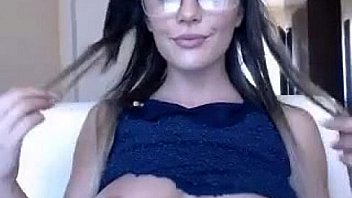 Girl playing with a dildo