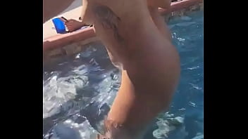 National nude day summer days naked in a pool missing iamsarahlace we need to hang out again