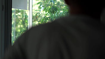 Hottie in fishnets gets a hard doggy pounding