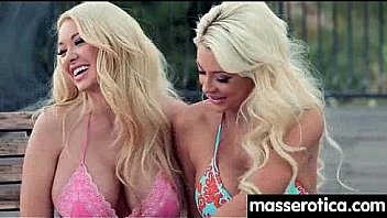 Sexy girl gives big tits lesbian an orgasm 6