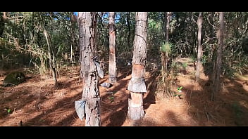 Ela achou que iria tomar banho de cachoeira levei ela pra tomar banho de leite na floresta