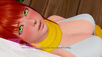 Horny red hair fucking