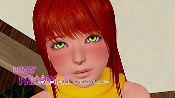 Horny red hair fucking