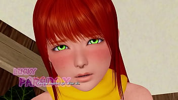 Horny red hair fucking