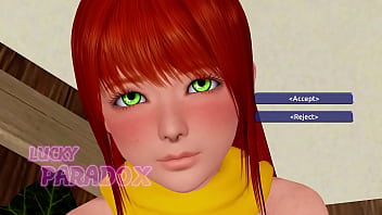 Horny red hair fucking