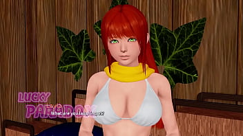 Horny red hair fucking