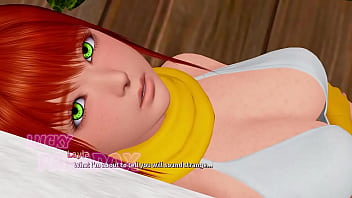 Horny red hair fucking