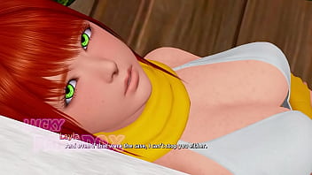 Horny red hair fucking