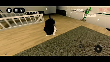 Gatinha chamou o seu mestre para satisfazer os desejos dele roblox