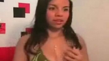 Hot latin naked on cam