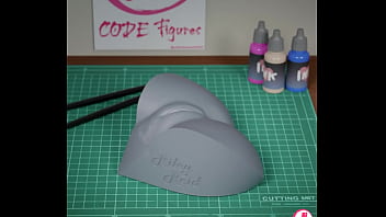 3d render of riley pornstar hip