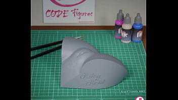 3d render of riley pornstar hip