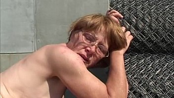 Granny in glasses face showere with cum Granny in glasses face showere with cum
