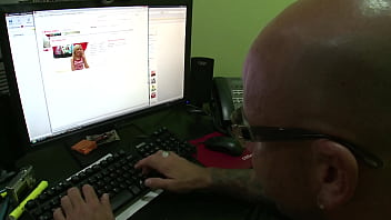 Grin lick poke and stroke all over their body that is