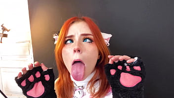 Sexy redhead deepthroat and doggystyle fucking roleplay Sexy redhead deepthroat and doggystyle fucking roleplay