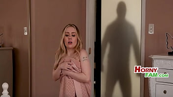 Cute and petite teen used by perverted old step uncle when she reached out