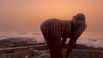 2 sexy ebony vixxxens head to the beach for some wild holiday fun then head to the club and find a married mans bbc to share