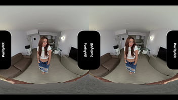 The tenant pays the rent with a blowjob