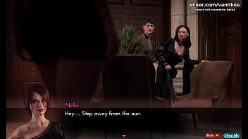 Perfect ass milf cougar with a hot tattooed body fucks a young stud in shower and swallows his cum the genesis order 3d hentai game part #38