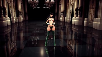 Beautiful buxom eve demonstrates a unique new appearance for loyal fans