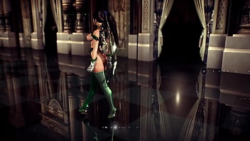 Beautiful buxom eve demonstrates a unique new appearance for loyal fans