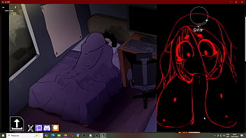 O garoto ta tentando não ser chupado