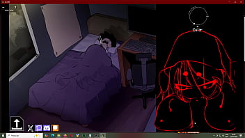 O garoto ta tentando não ser chupado