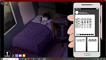 O garoto ta tentando não ser chupado