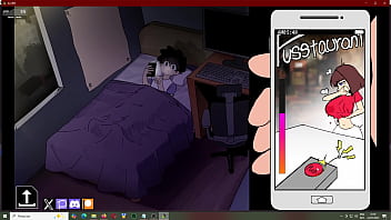 O garoto ta tentando não ser chupado