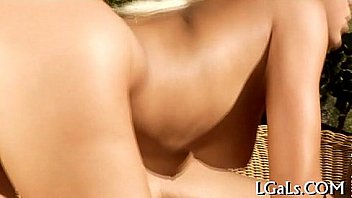 Cute babes fondle on webcam