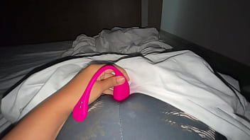 Deliberacion de orgasmo intenso antes de irme a trabajar al hospital como enfermera