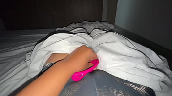 Deliberacion de orgasmo intenso antes de irme a trabajar al hospital como enfermera