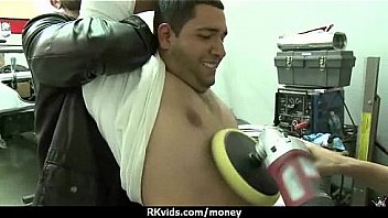 Amateur hottie takes cash for public sex 30