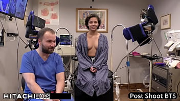Freshman gets mandatory hitachi orgasm from doctor tampa rebel wyatt