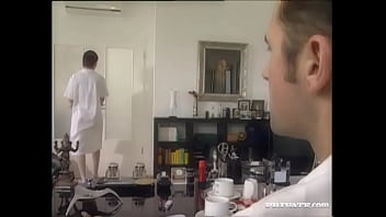 Sandra pleasures her sexy body while in front of the bathroom mirror