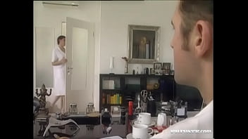 Sandra pleasures her sexy body while in front of the bathroom mirror