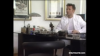 Sandra pleasures her sexy body while in front of the bathroom mirror