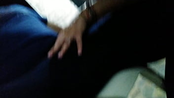 Sucking the cock of my cuckold outdoor