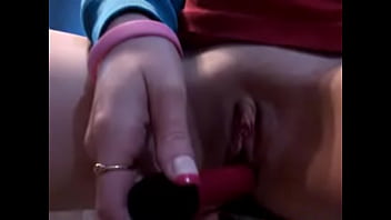 Wife toying her wet pussy