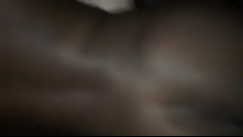 Ebony girl sucking and getting fucked at the same time