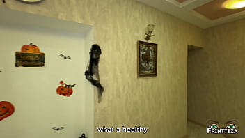 Stepdaughter riding on stepfather