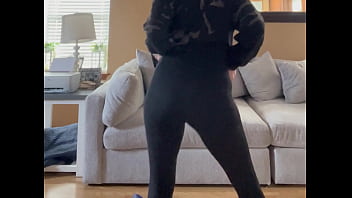 Cumbitch21 dancing around living room shows ass