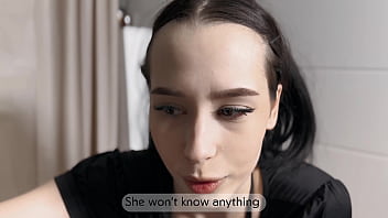 I catch step sis masturbating in the bathroom and convince her to give me a blowjob