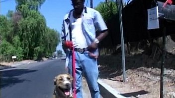 She is a dog lover and a cock lover too