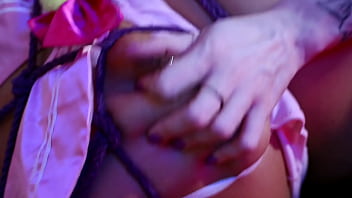 Bbw lesbian having pussy stretched by monster dildo