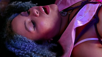 Bbw lesbian having pussy stretched by monster dildo