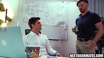 Slutty Gay Office Worker Banged Hard By His Boss thumbnail