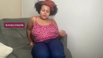 Bbw bloated on and farting on the couch