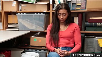 Teenie thief lilly hall manipulated and fucked by police man