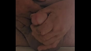 She's sucking my cock and jacking till cum